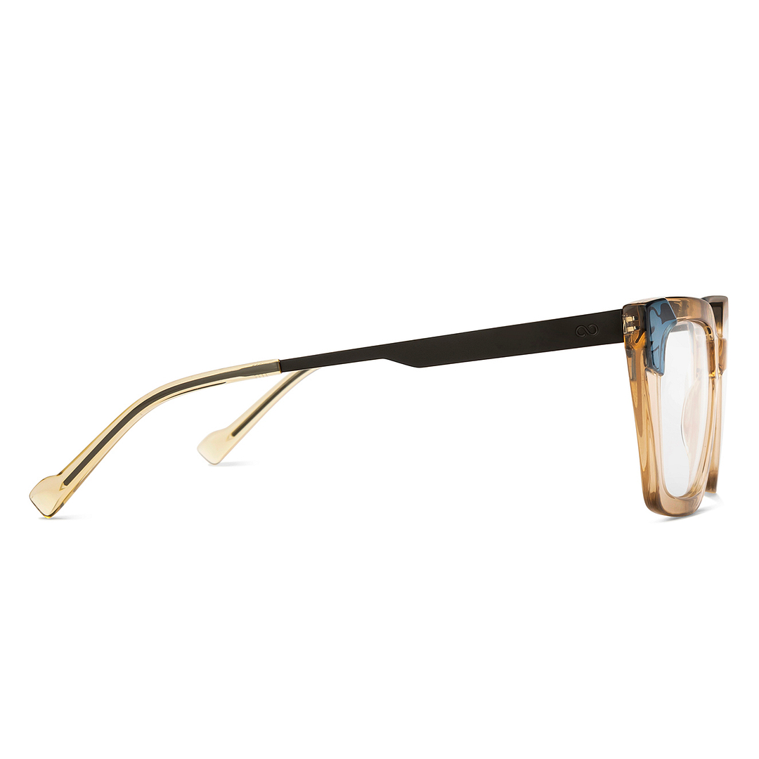 Vincent Chase Online Brown Transparent Full Rim Square left side