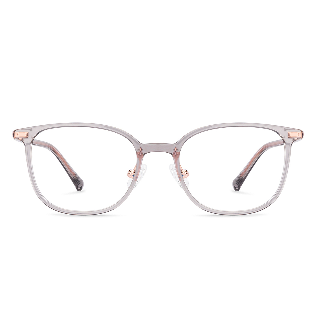Lenskart Brown Transparent Full Rim Square right side
