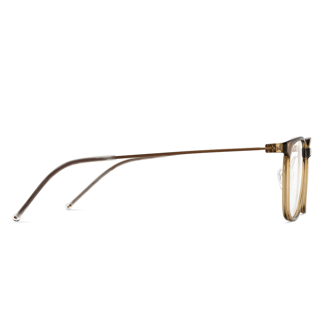 Lenskart Light Brown Full Rim Square left side