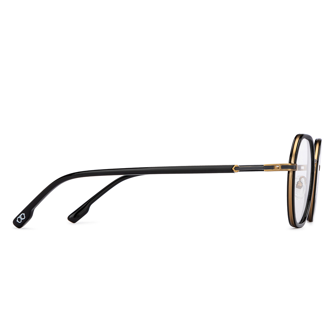 Lenskart Studio Online Black Full Rim Geometric right side