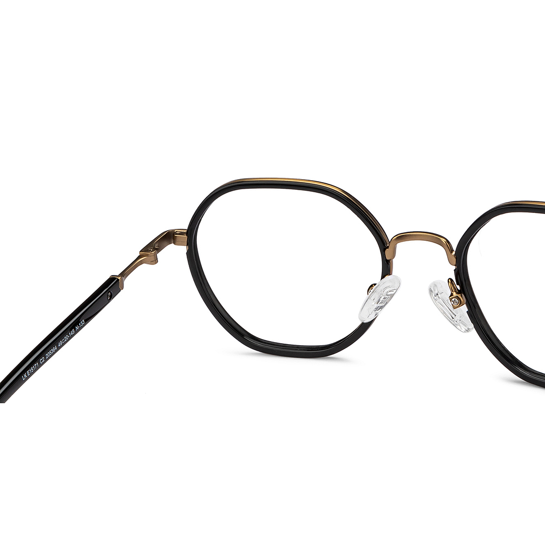 Lenskart Studio Online Black Full Rim Geometric left side