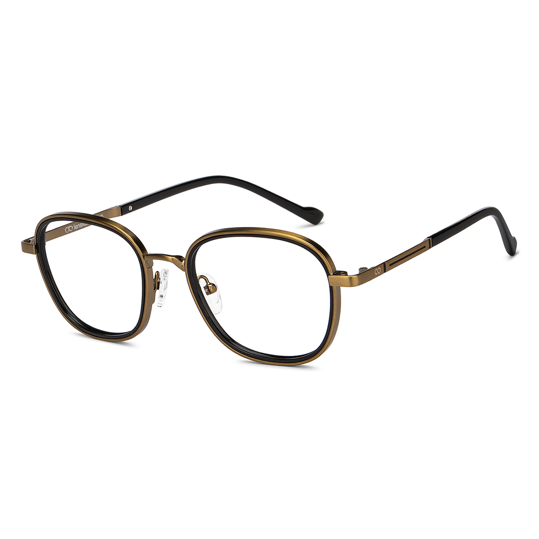 Lenskart Studio Online Black Full Rim Square right side