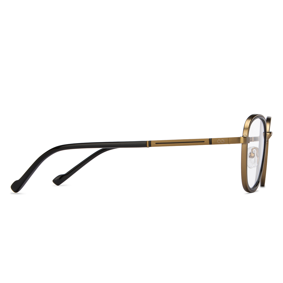 Lenskart Studio Online Black Full Rim Square left side