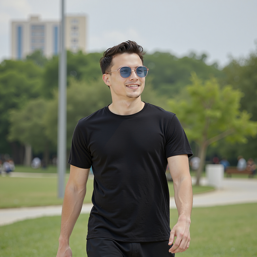 Lenskart Air Online Dark Brown Full Rim Square right side