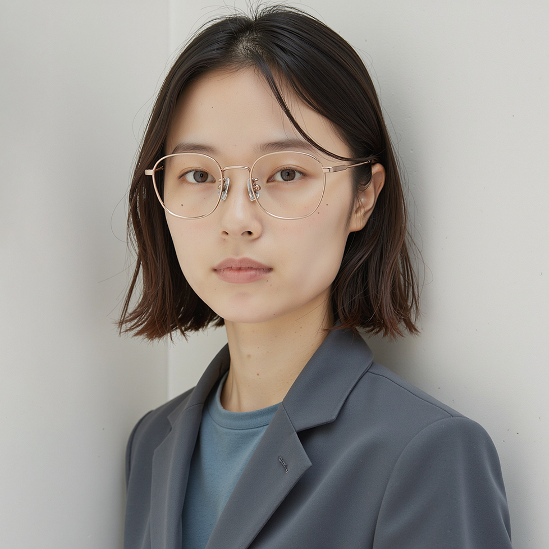 Lenskart Air Online Dark Brown Full Rim Square left side