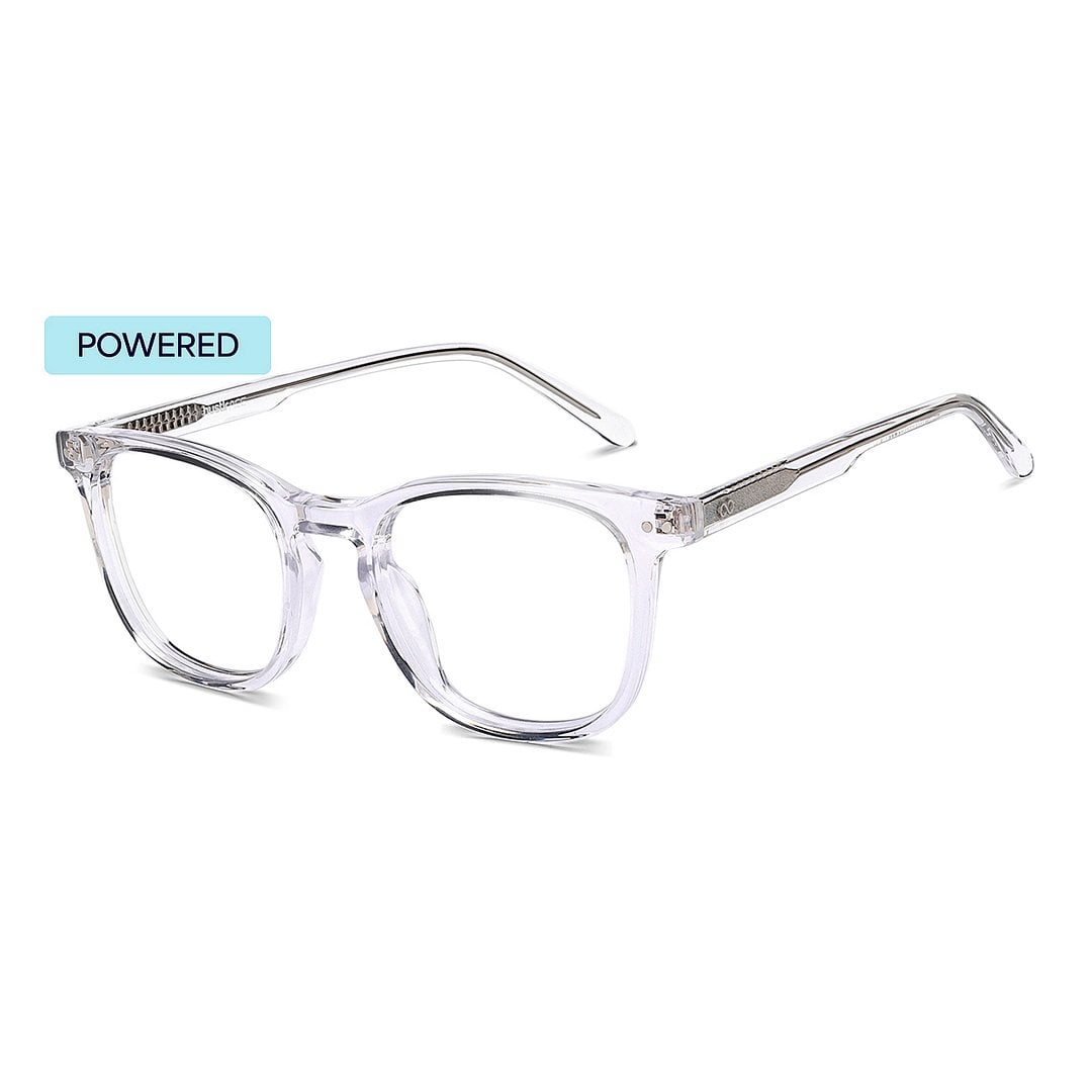 Lenskart Hustlr Crystal-Ace Full Rim Square left side