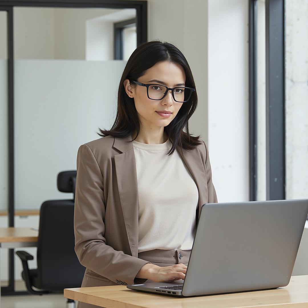 Lenskart Air LA Black Full Rim Square right side