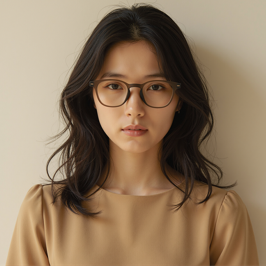 Lenskart Hustlr Dark Brown Full Rim Square left side