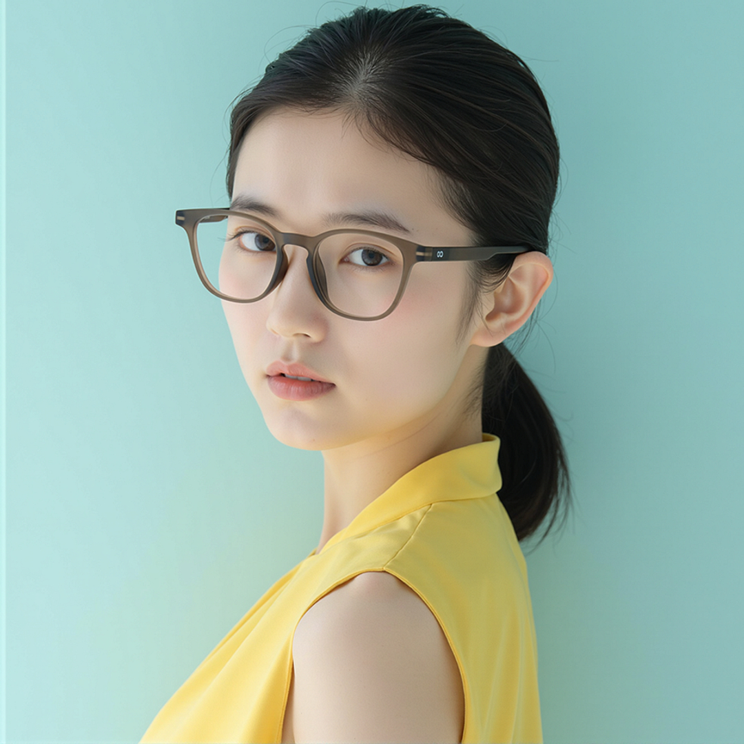 Lenskart Hustlr Dark Brown Full Rim Square right side