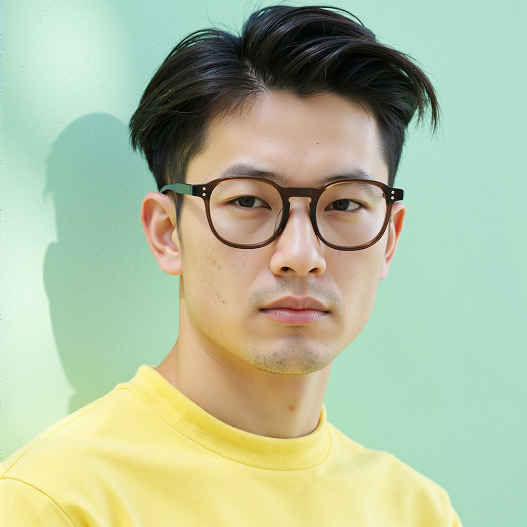 Lenskart Dark Brown Full Rim Square right side