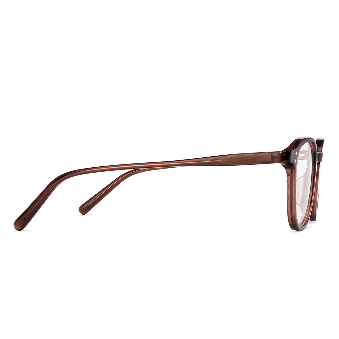 Lenskart Dark Brown Full Rim Square right side