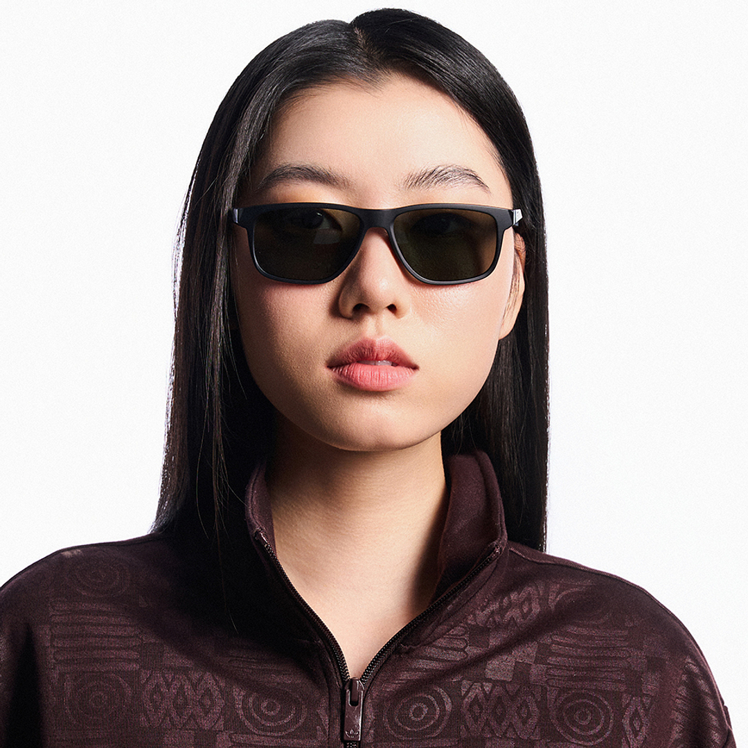 Lenskart STUDIO Matte Black Full Rim Rectangle right side