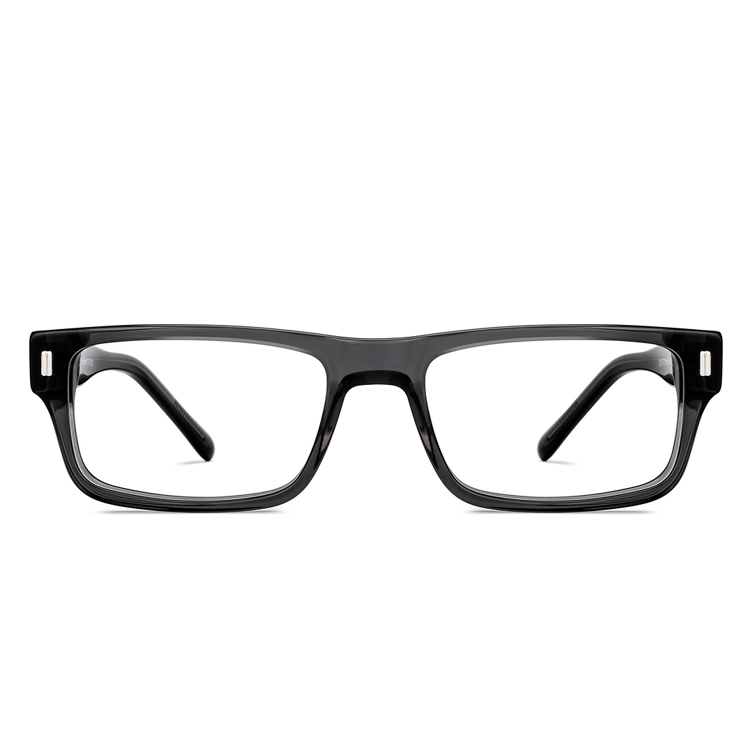 Lenskart Studio Online Light Gray Full Rim Rectangle right side