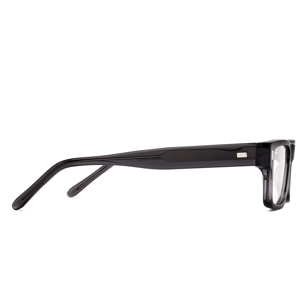 Lenskart Studio Online Light Gray Full Rim Rectangle left side