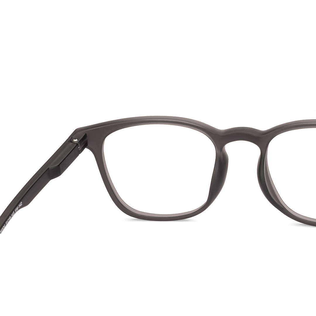 Lenskart Hustlr Dark Gray Full Rim Square right side