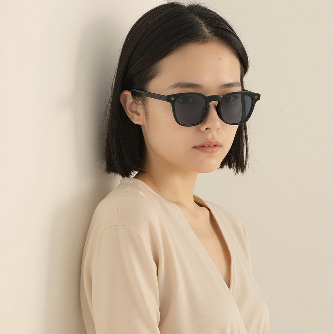 Lenskart Hustlr Dark Grey Full Rim Square right side