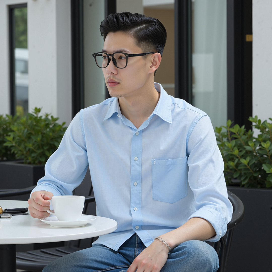 Lenskart Hustlr Dark Grey Full Rim Square right side