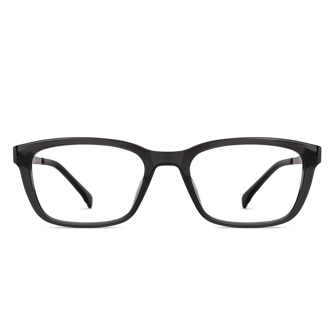 Dark Grey Full Rim Rectangle Lenskart Air Pop LA E18148 Eyeglasses