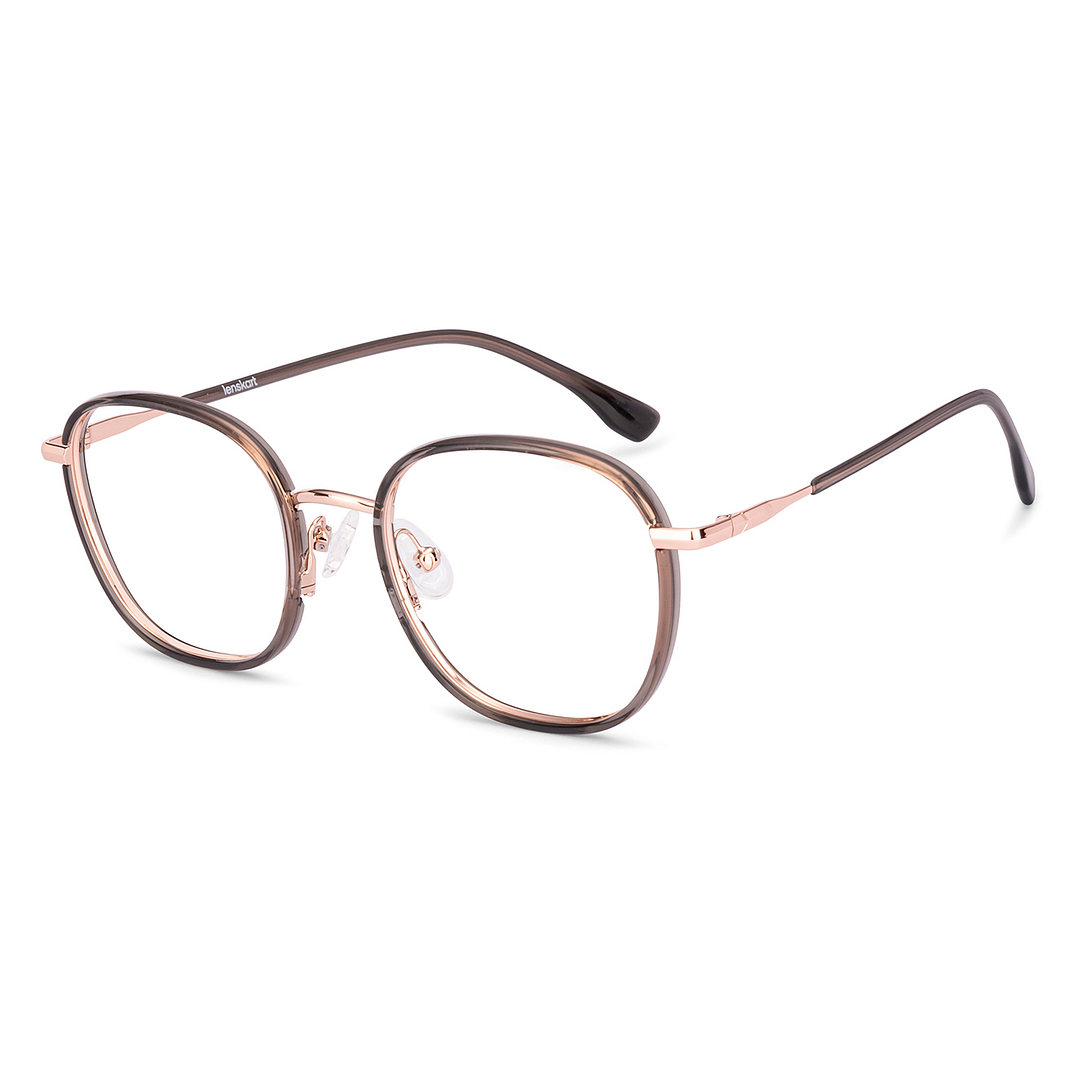 Lenskart Dark Grey Full Rim Square right side