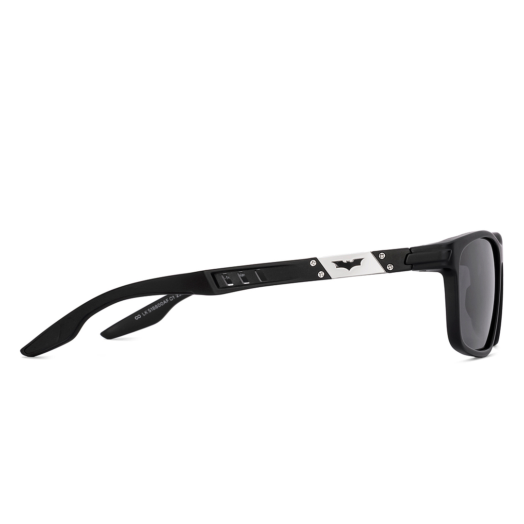 Lenskart STUDIO Matte Black Full Rim Rectangle right side