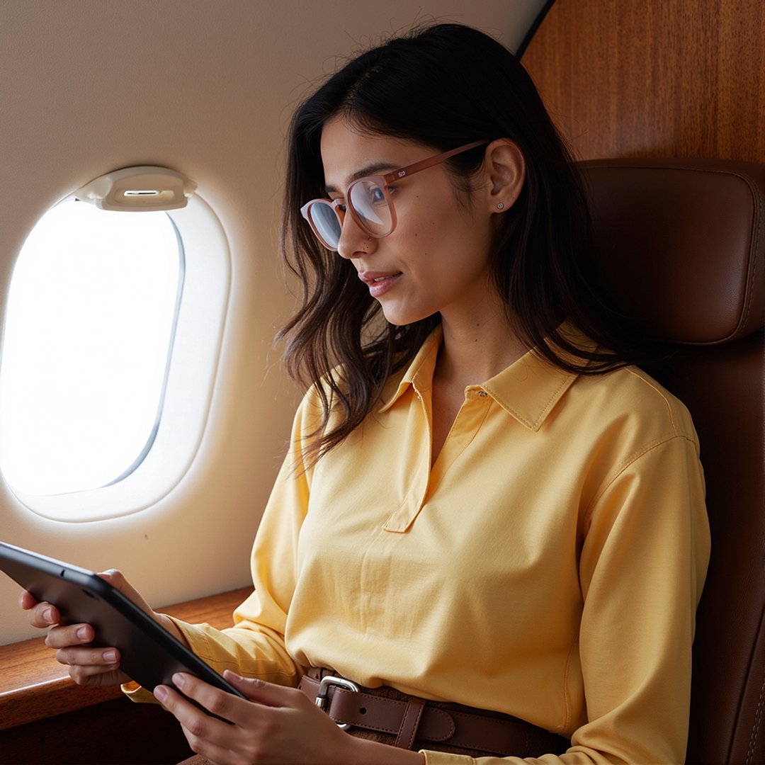 Lenskart Hustlr Screen Glasses Blue Block Zero Power Screen Glasses : Dusty Rose Full Rim Square Lenskart HUSTLR LB E14058-XW C3 left side