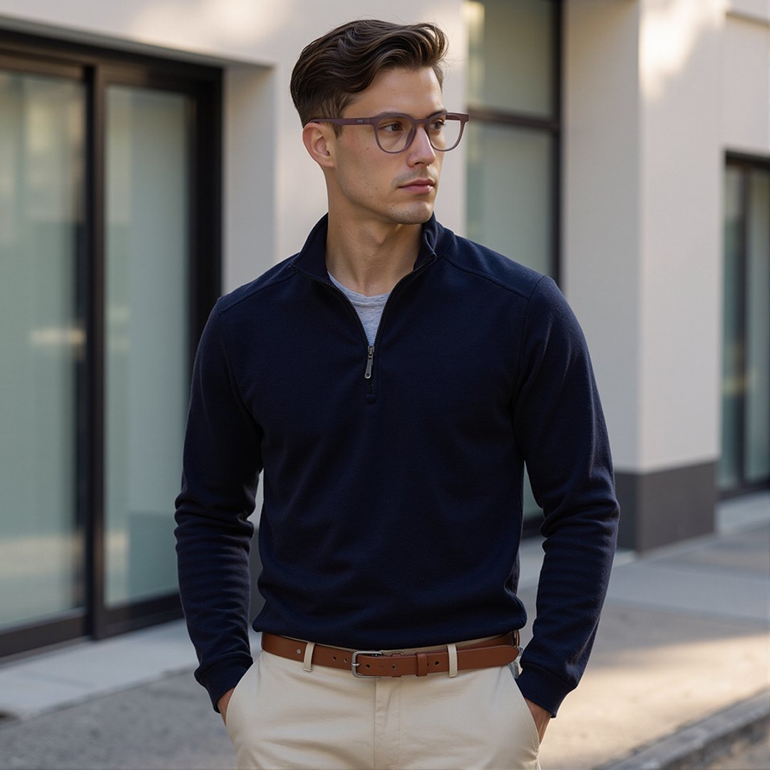 Lenskart Hustlr Online Dusty Rose Full Rim Square right side