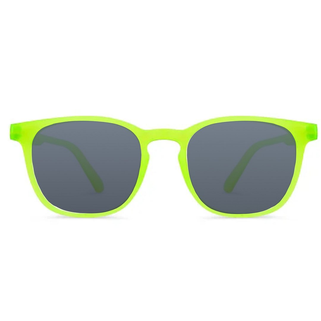 Buy Electric Green Blue Full Rim Square Lenskart HUSTLR LA E15417