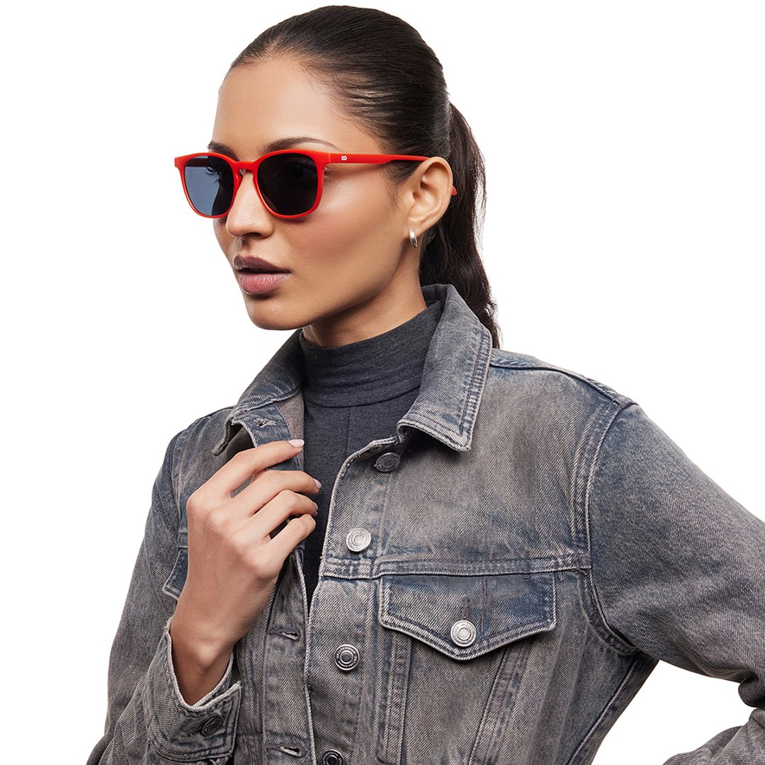 Lenskart Hustlr Online Flame Full Rim Square left side