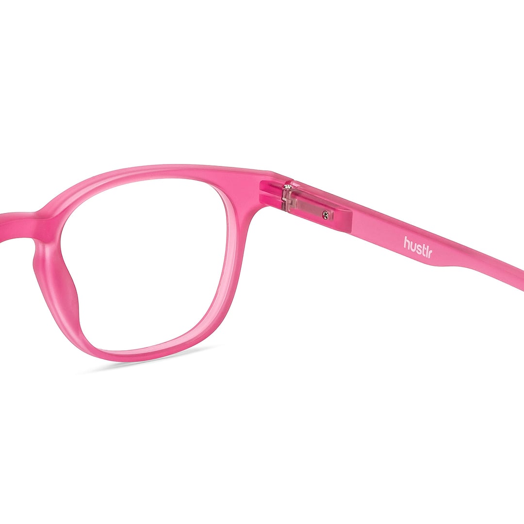 Lenskart Hustlr Online Flamingo Full Rim Square right side