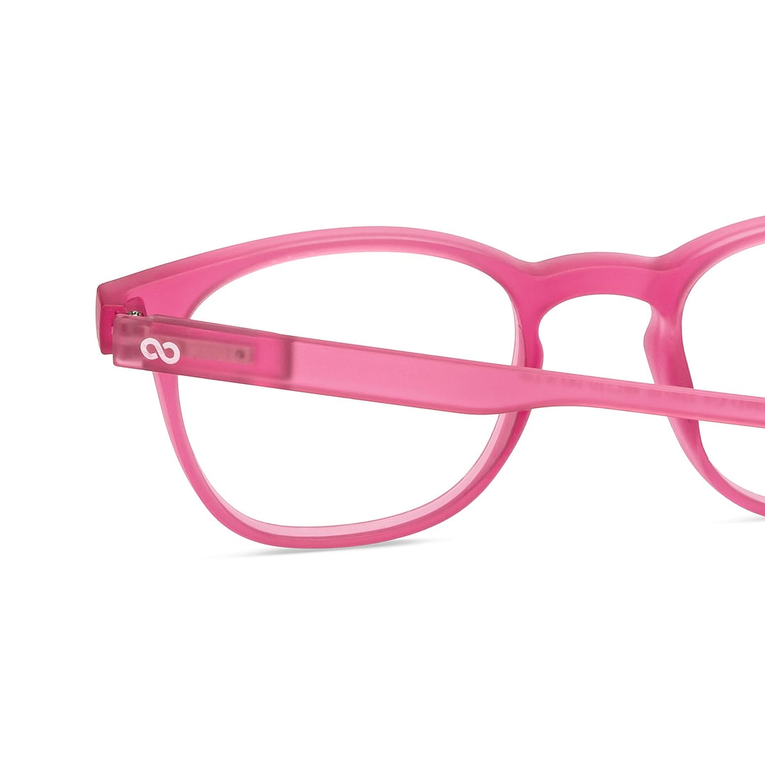 Lenskart Hustlr Online Flamingo Full Rim Square left side