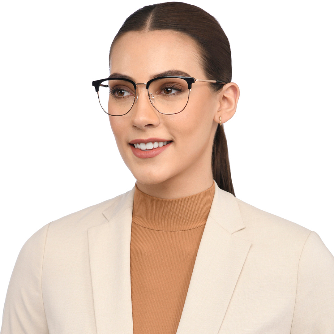 Lenskart Black Full Rim Cat Eye right side