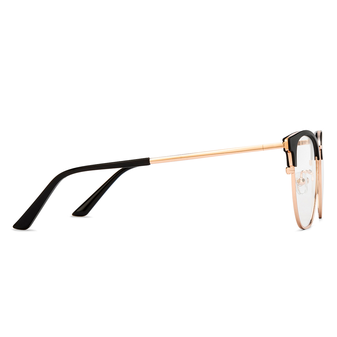 Lenskart Black Full Rim Cat Eye left side