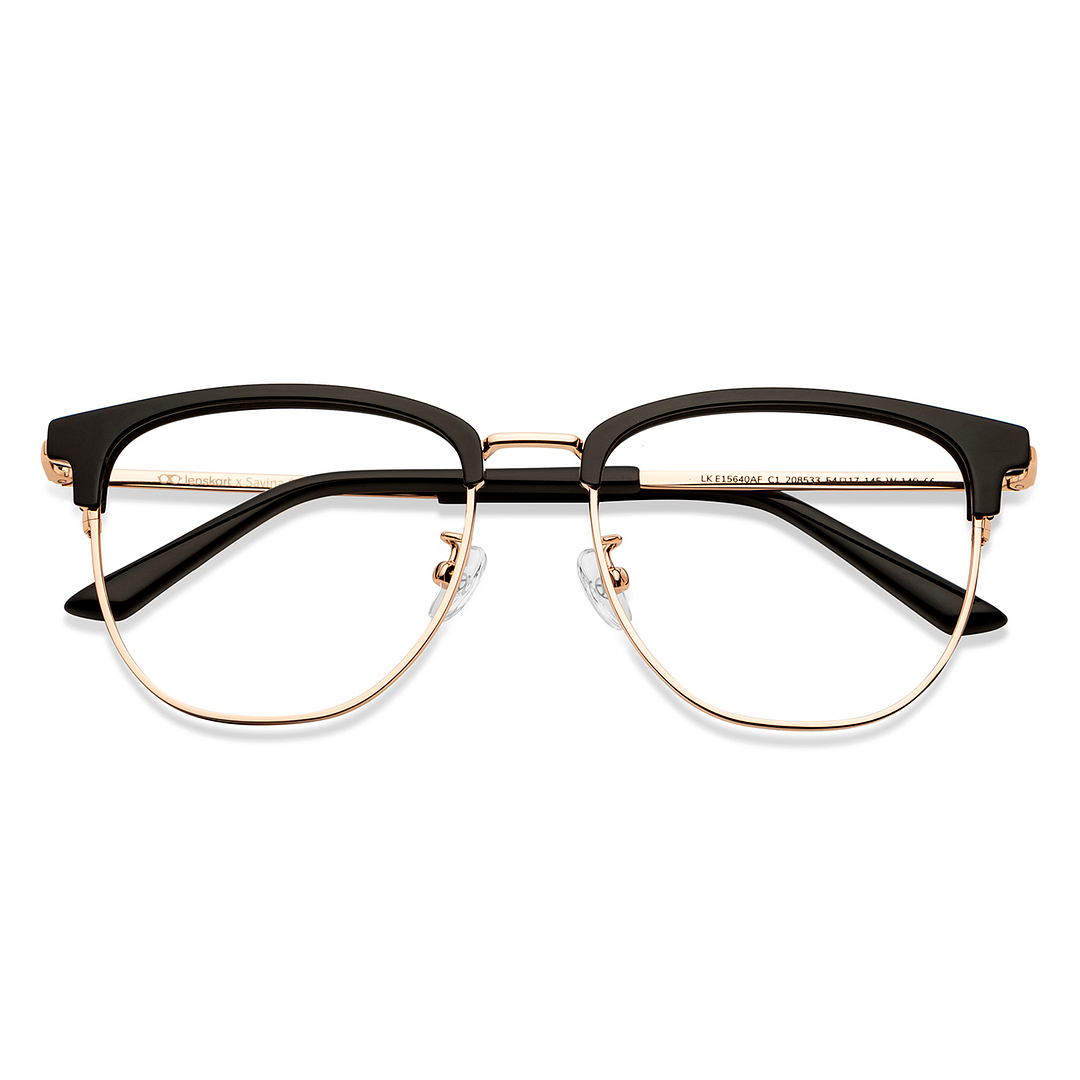 Lenskart Black Full Rim Cat Eye left side