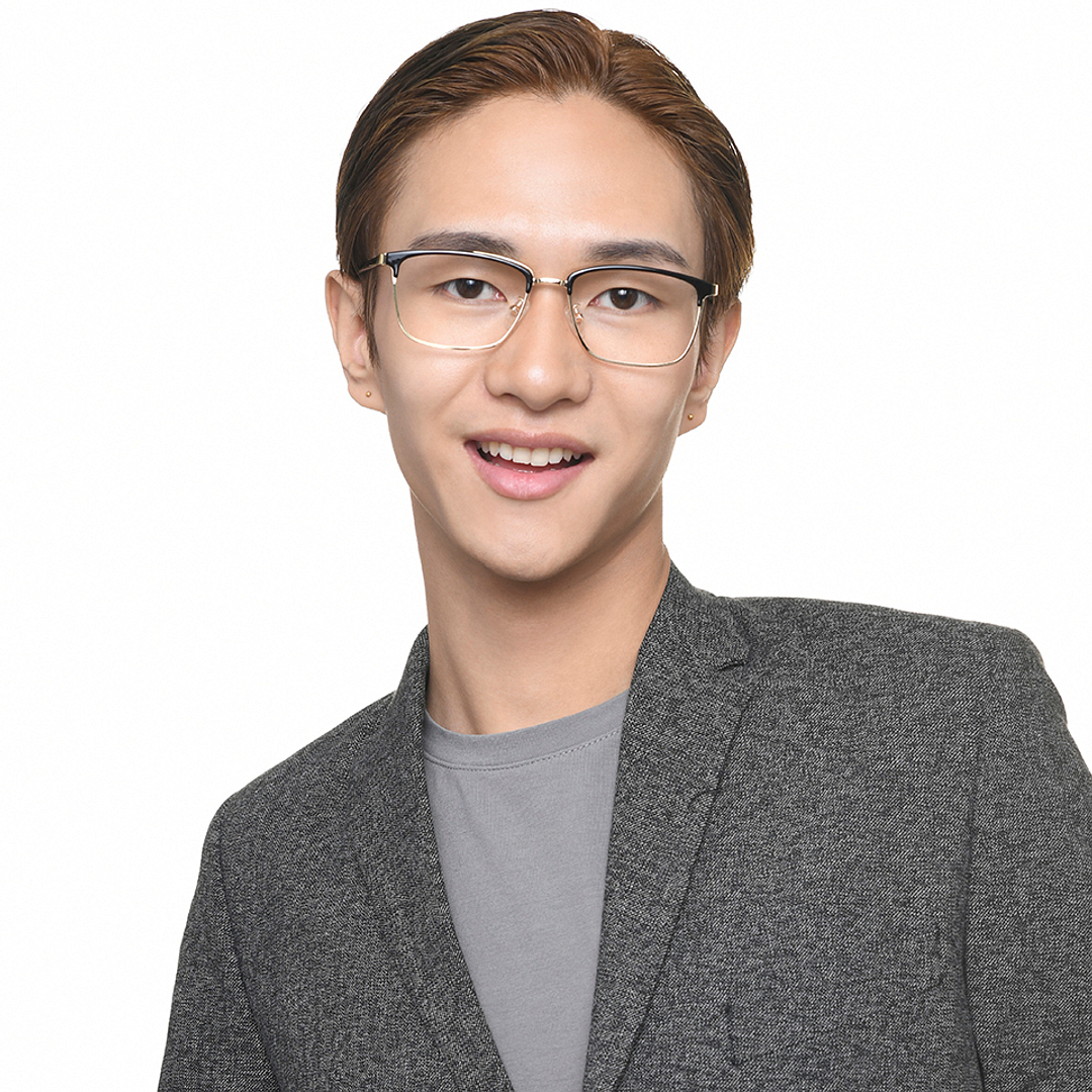 Lenskart Air Online Gold Full Rim Square right side