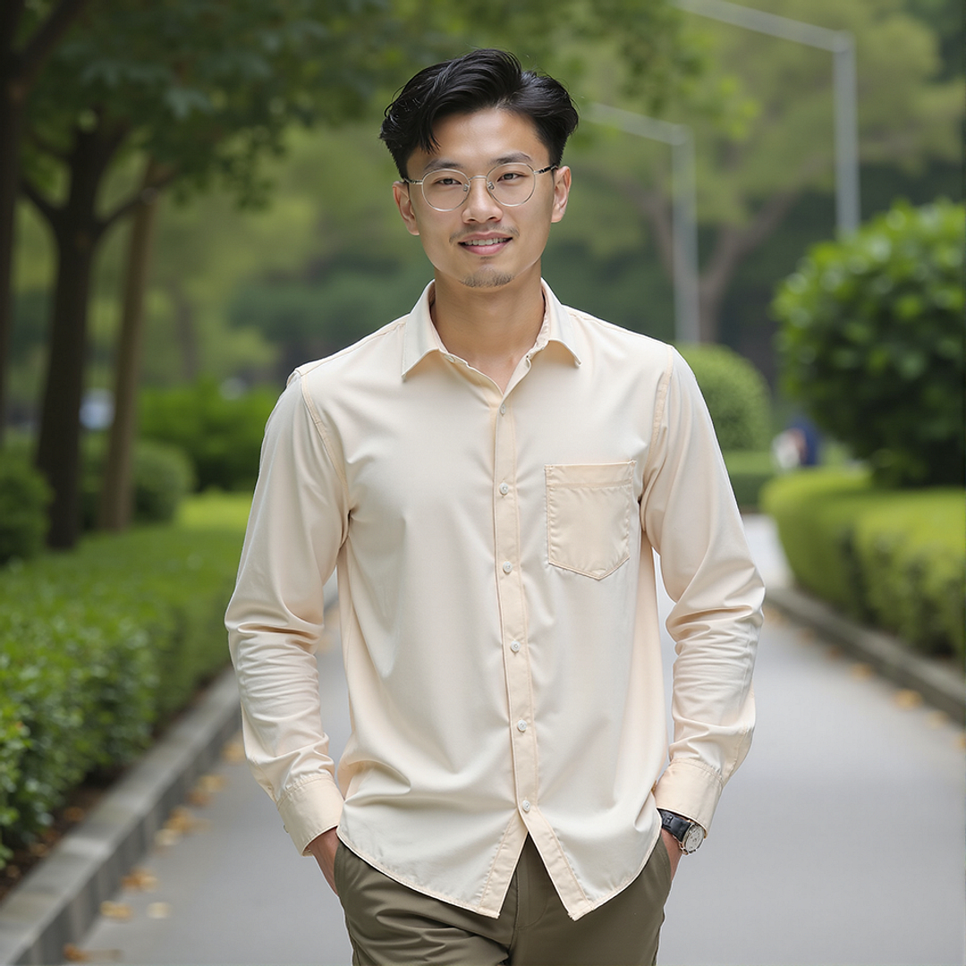 Lenskart Gold Full Rim Round left side