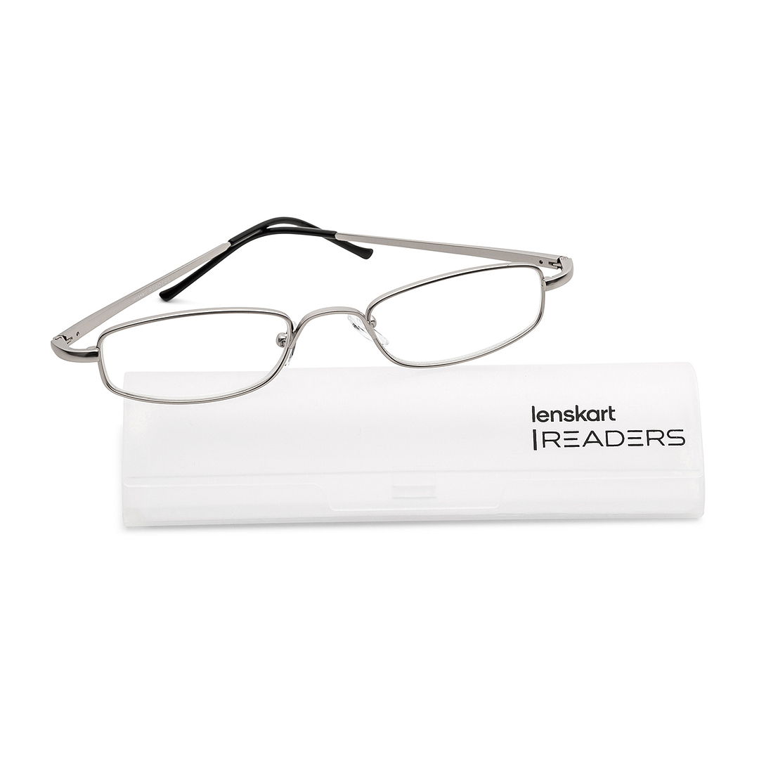 Lenskart READERS Gold Black Full Rim Rectangle Lenskart READERS LR 6967 Only for 1 25 Prefitted Powers right side