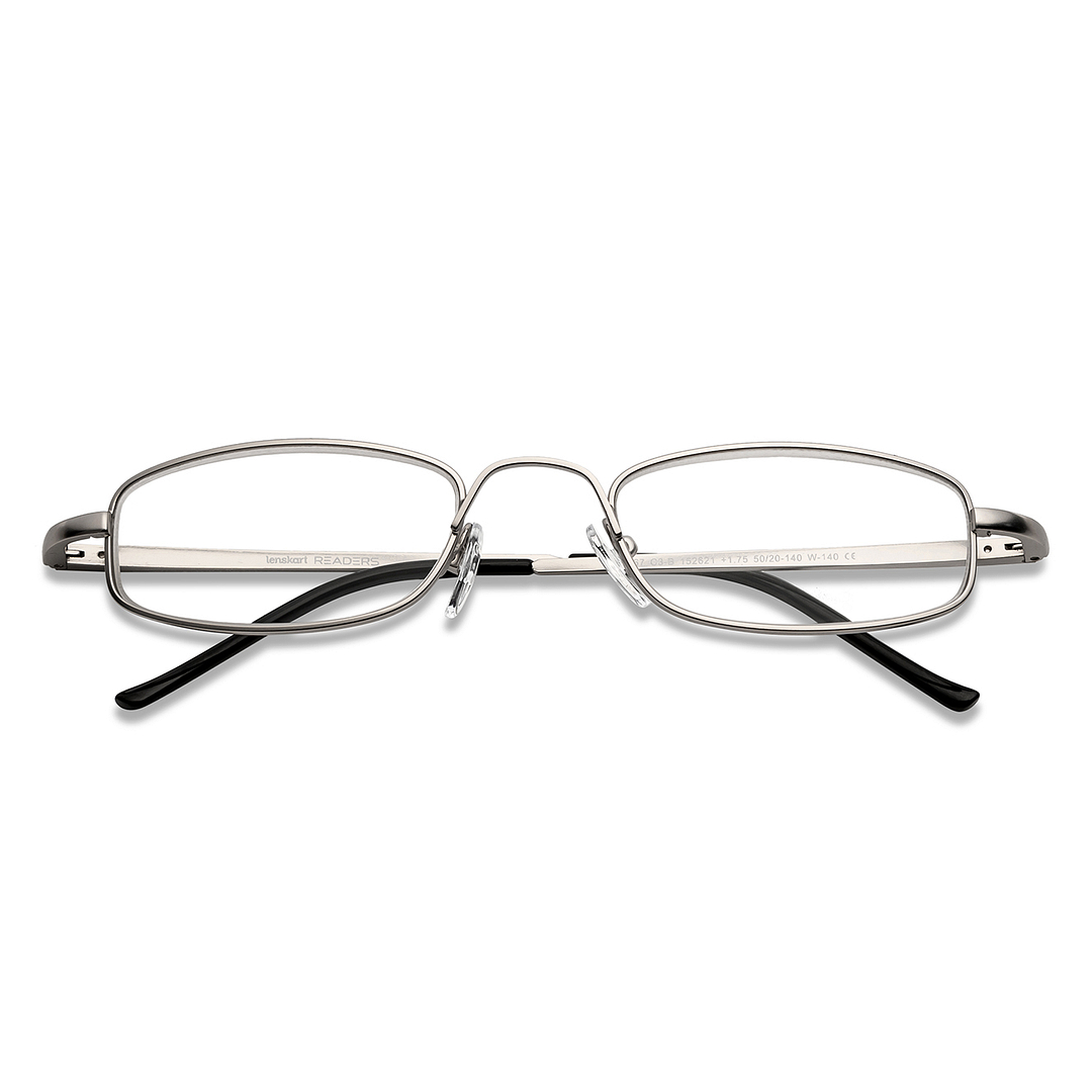 Lenskart READERS Gold Black Full Rim Rectangle Lenskart READERS LR 6967 Only for 1 75 Prefitted Powers left side
