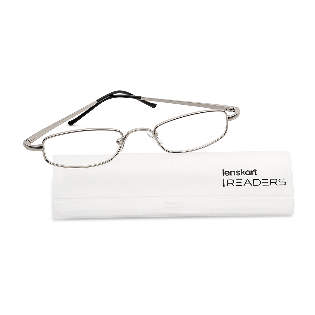 Lenskart READERS Gold Black Full Rim Rectangle Lenskart READERS LR 6967 Only for 1 75 Prefitted Powers right side