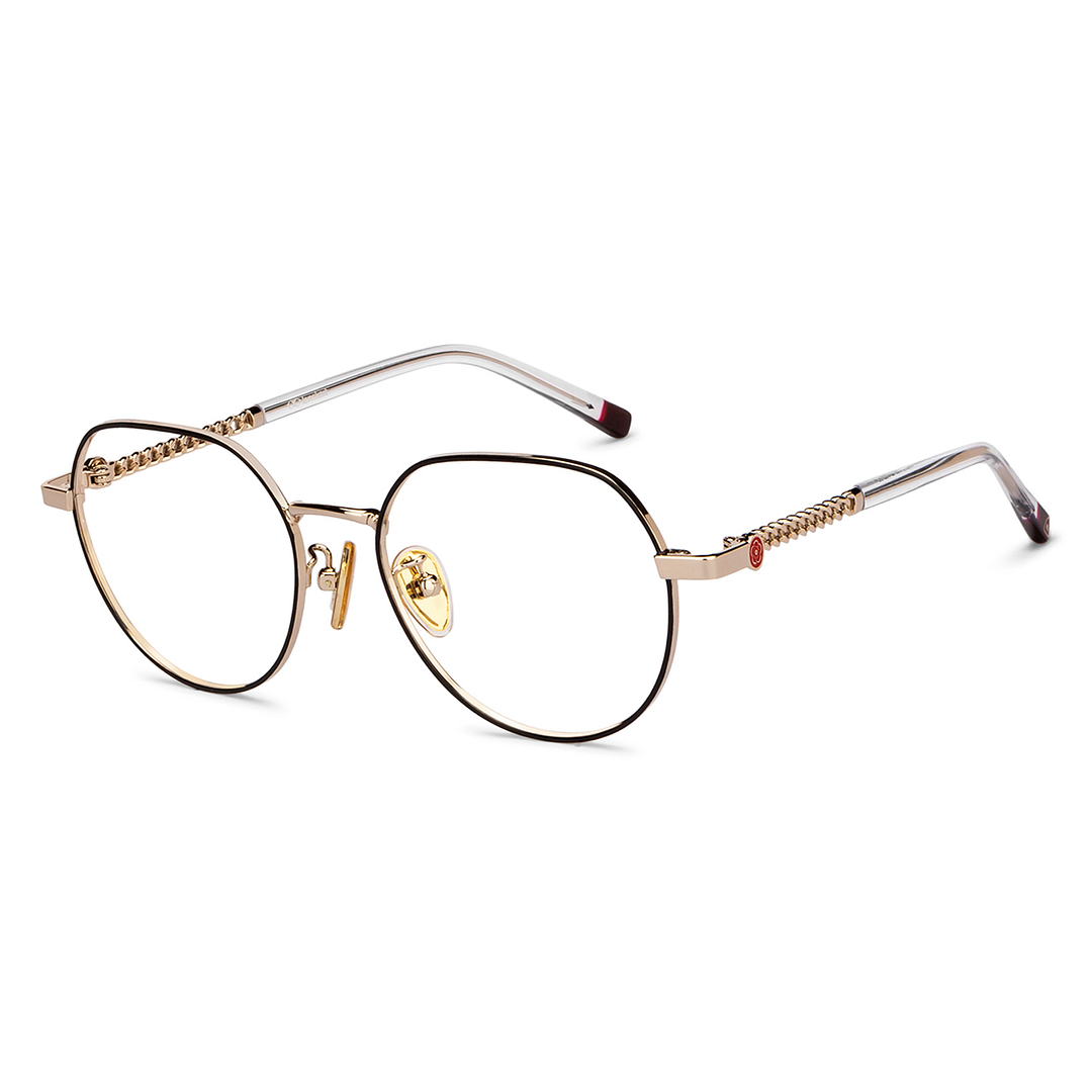 Lenskart Black Full Rim Round left side