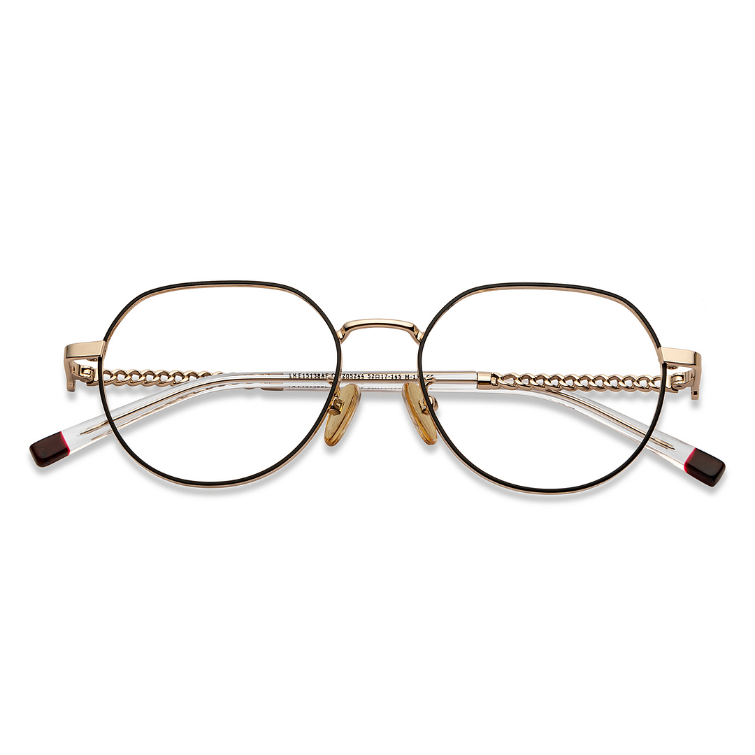 Lenskart Black Full Rim Round left side