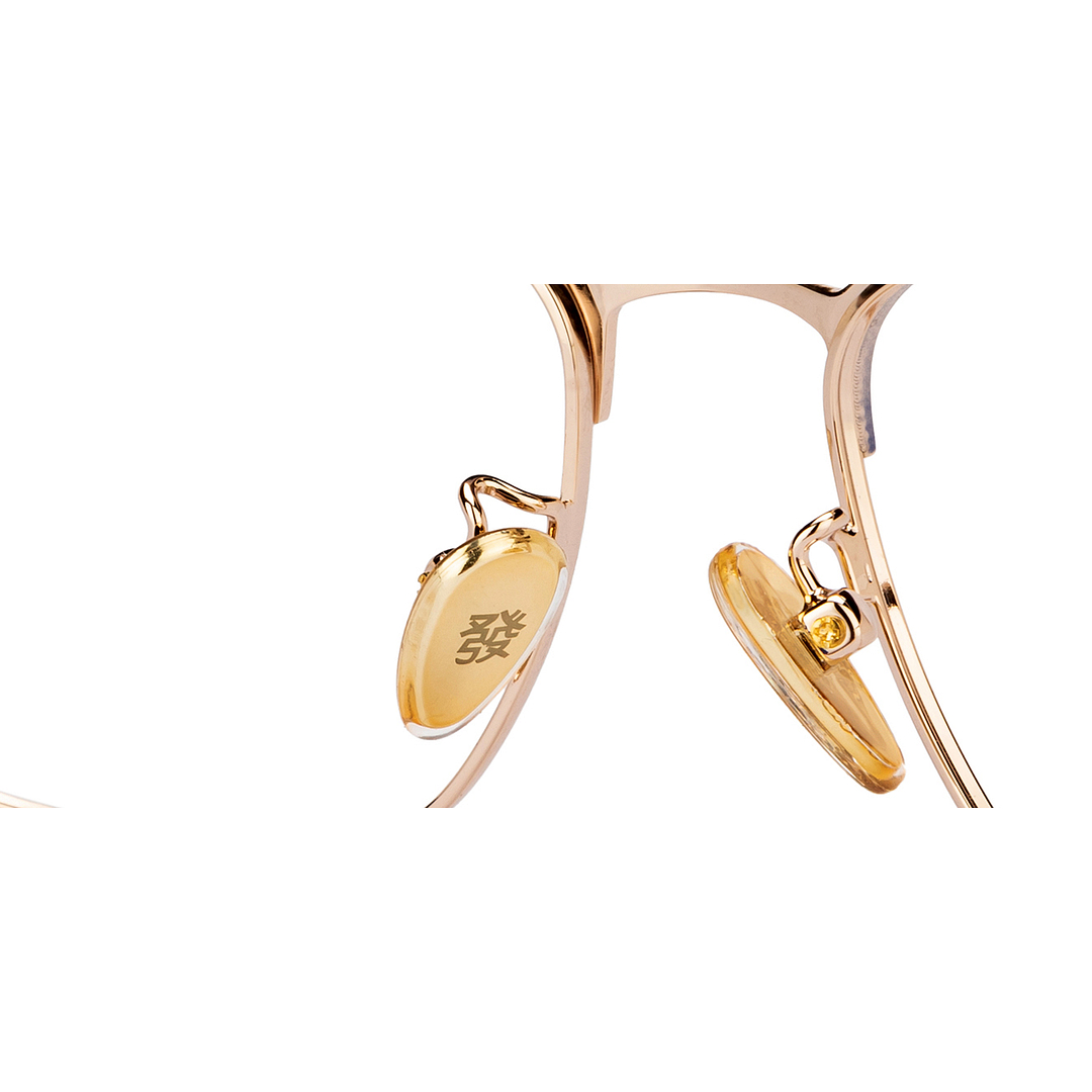 Lenskart Gold Full Rim Square left side