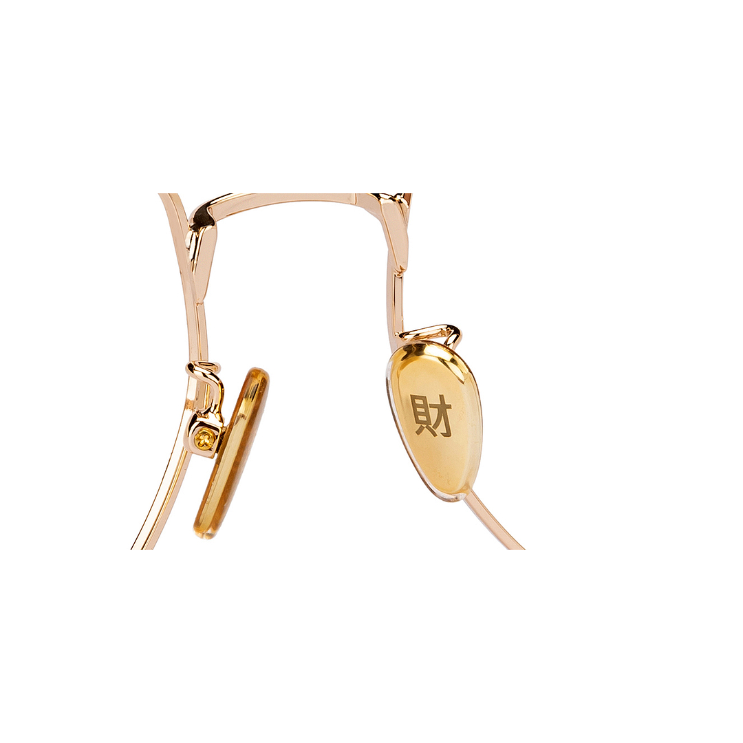 Lenskart Gold Full Rim Square left side