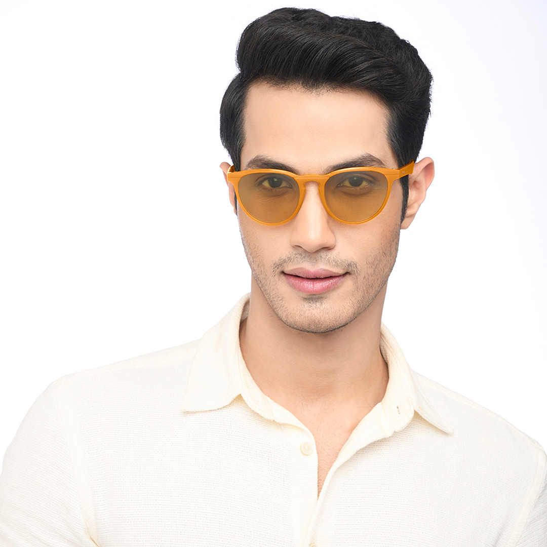 Vincent Chase Online Brown Full Rim Round left side