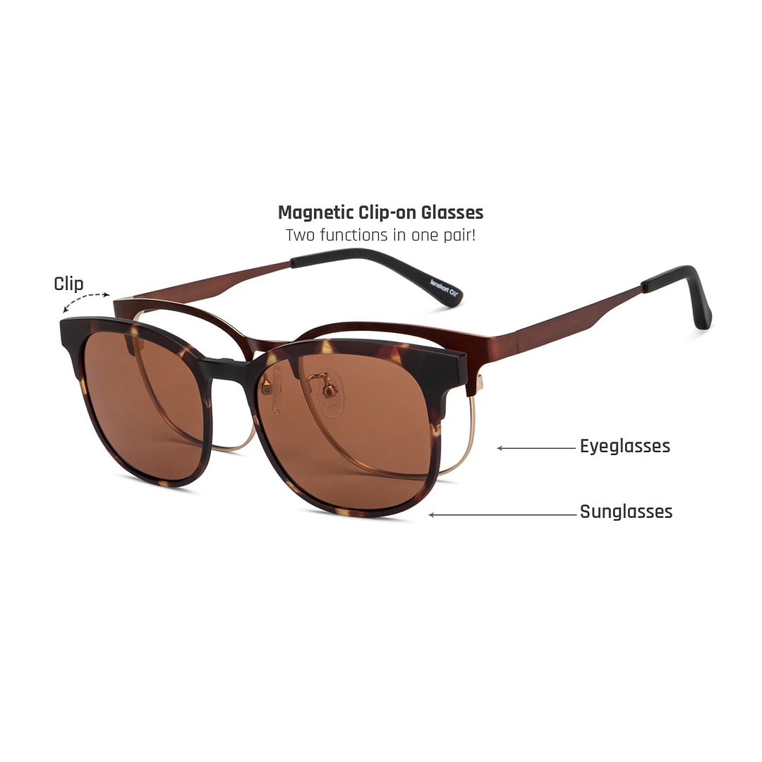 Lenskart Air Gold Full Rim Square right side