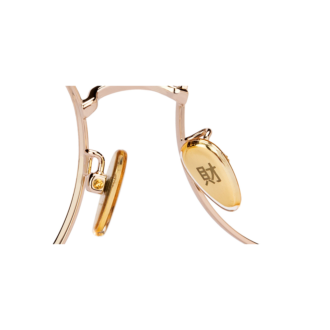 Lenskart Gold Full Rim Round right side