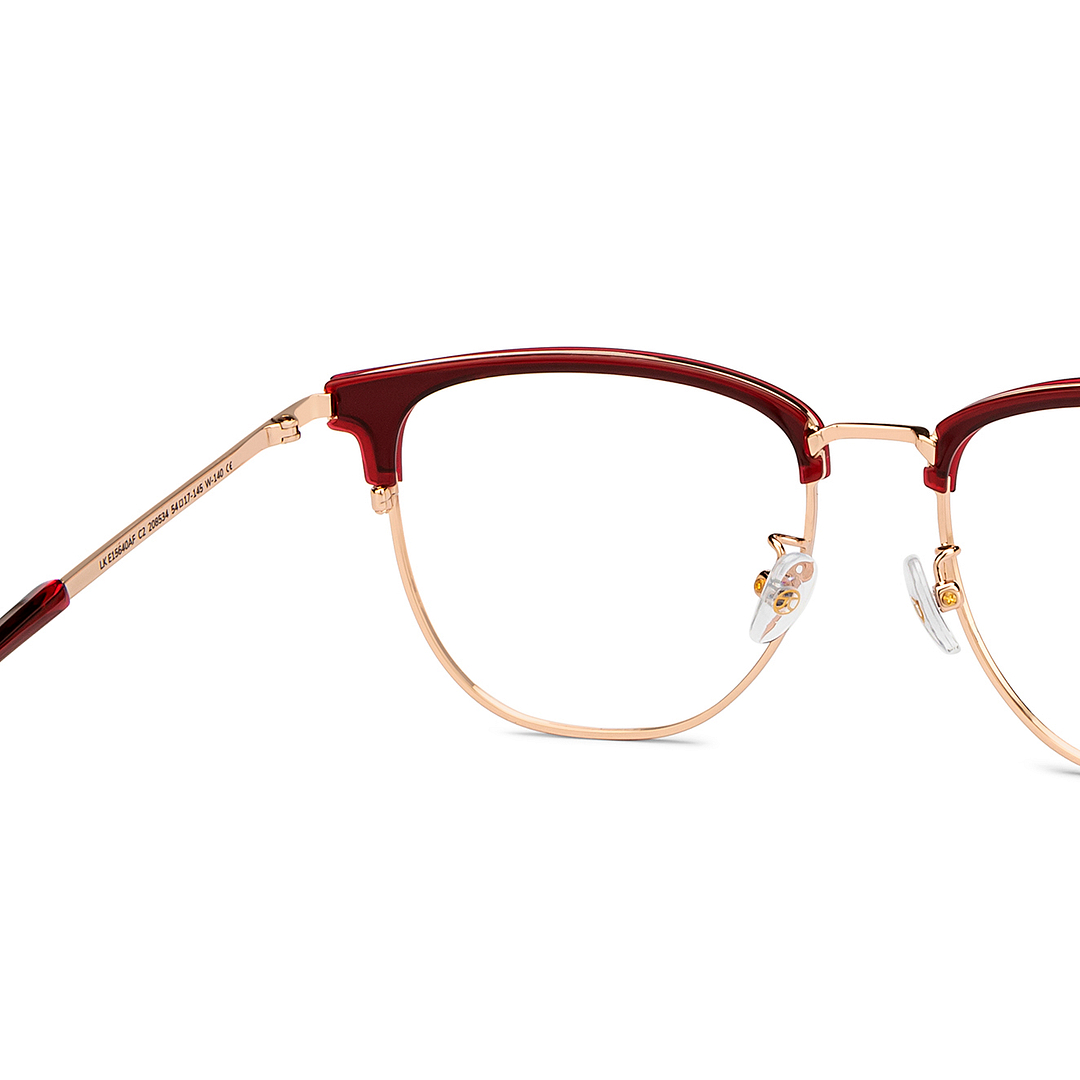 Lenskart Gold Full Rim Cat Eye right side