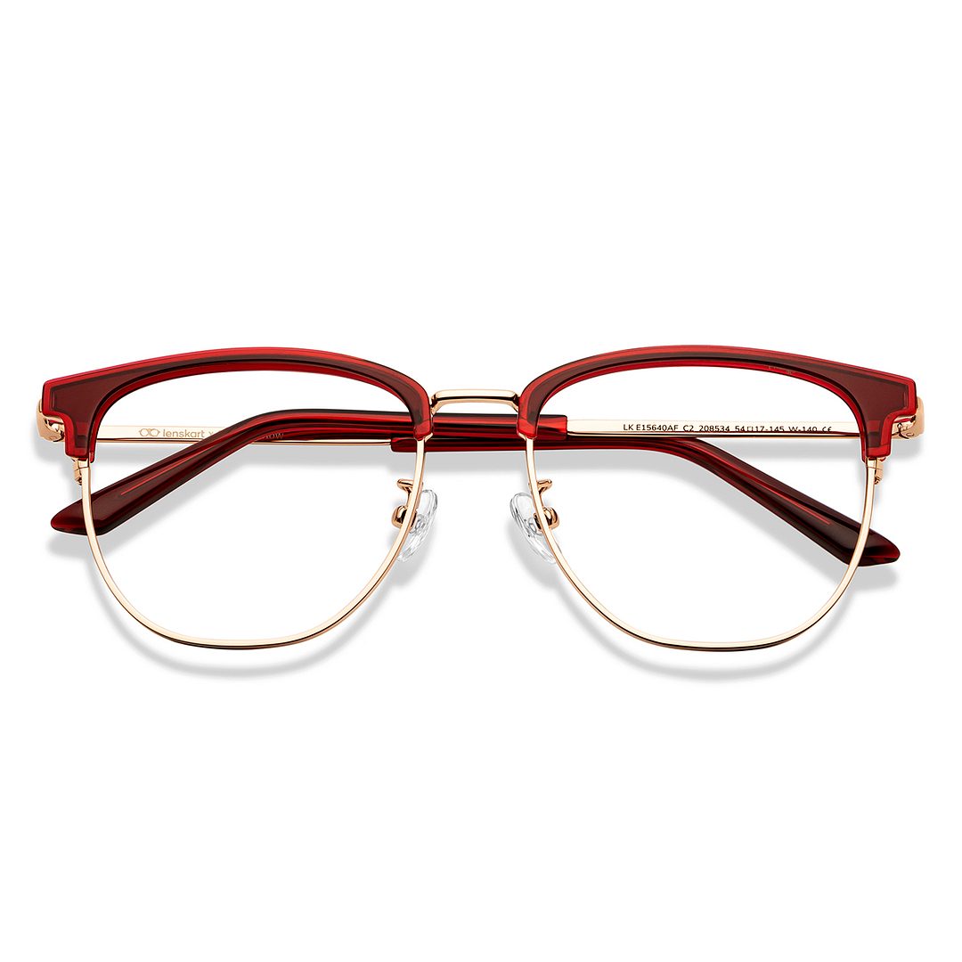 Lenskart Gold Full Rim Cat Eye left side