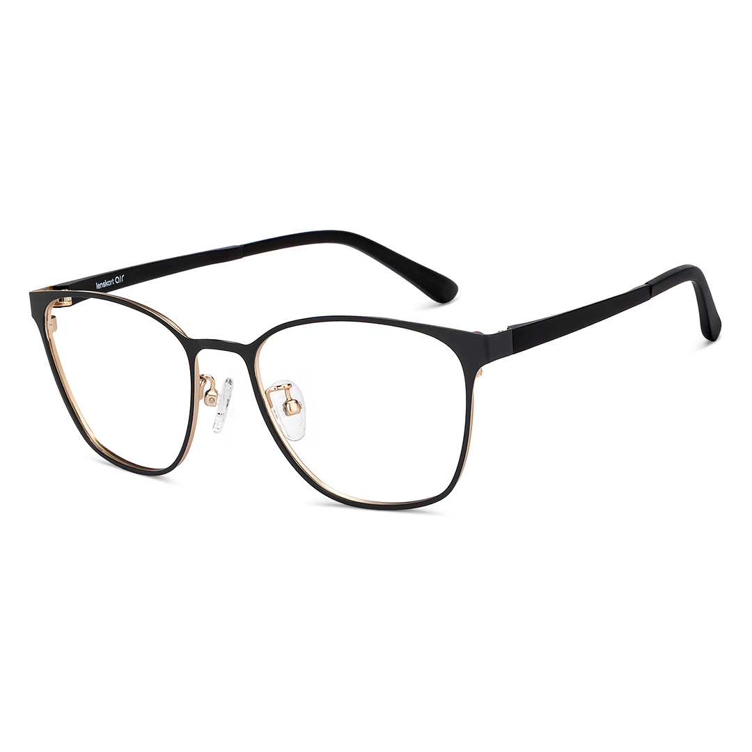 Lenskart Air Black Full Rim Square left side