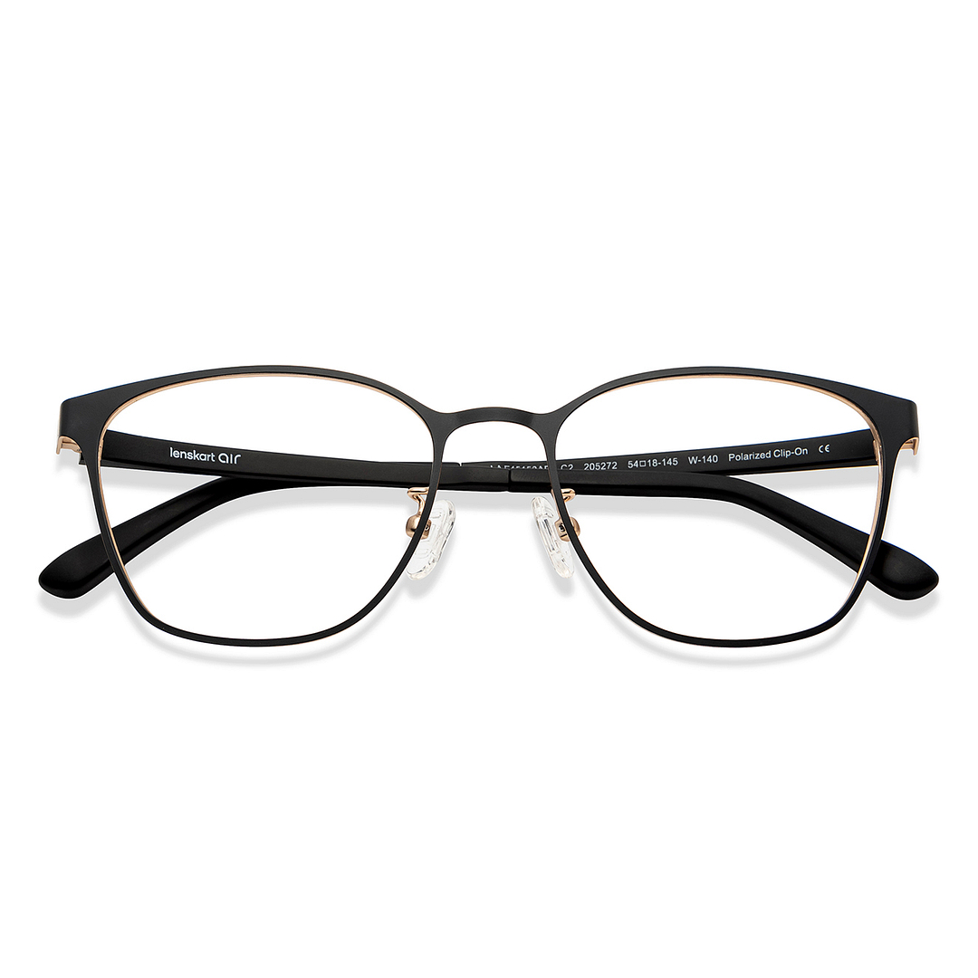 Lenskart Air Black Full Rim Square right side