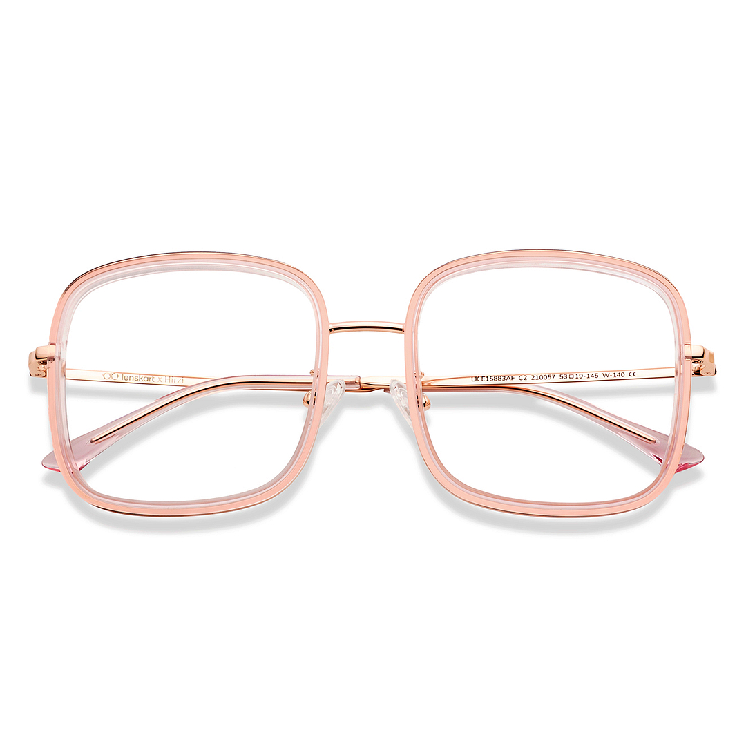 Lenskart Gold Full Rim Square left side